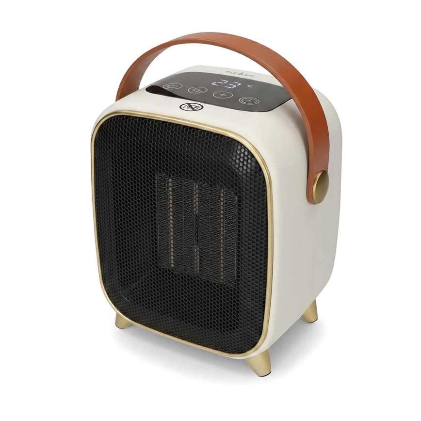 Ventiliatorius su šildymo elementu ir LED ekranu 900/1200W/230V