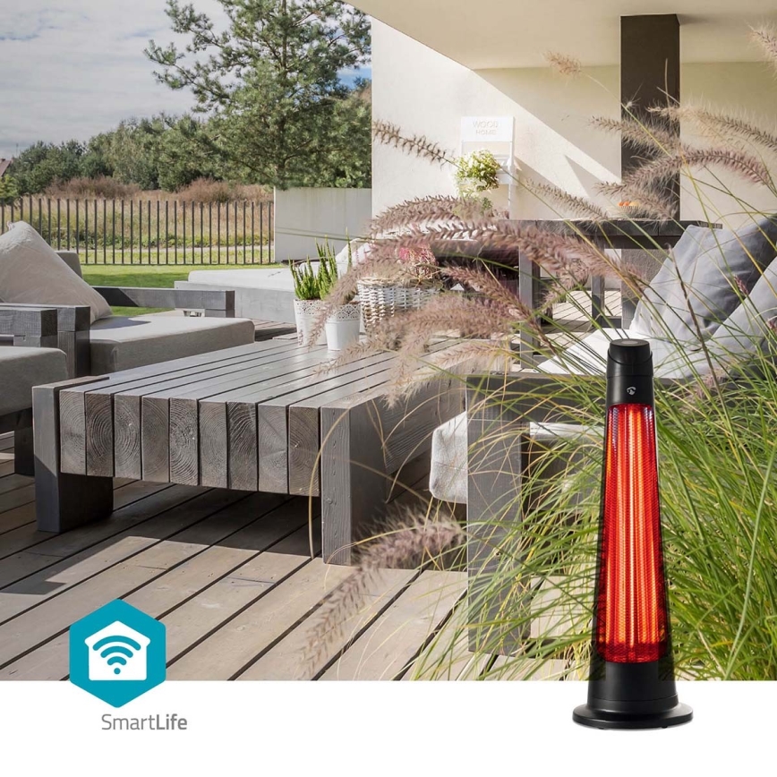 Lauko šildymo elementas SmartLife 600/1200W/230V Wi-Fi Tuya IP24