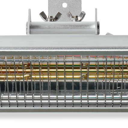 Lauko šildymo elementas 100W/2000W/230V IP65 + nuotolinio valdymo pultas