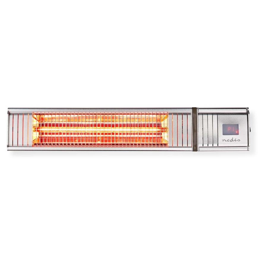 Lauko šildytuvas 100W/2000W/230V IP65 + valdymo pultas
