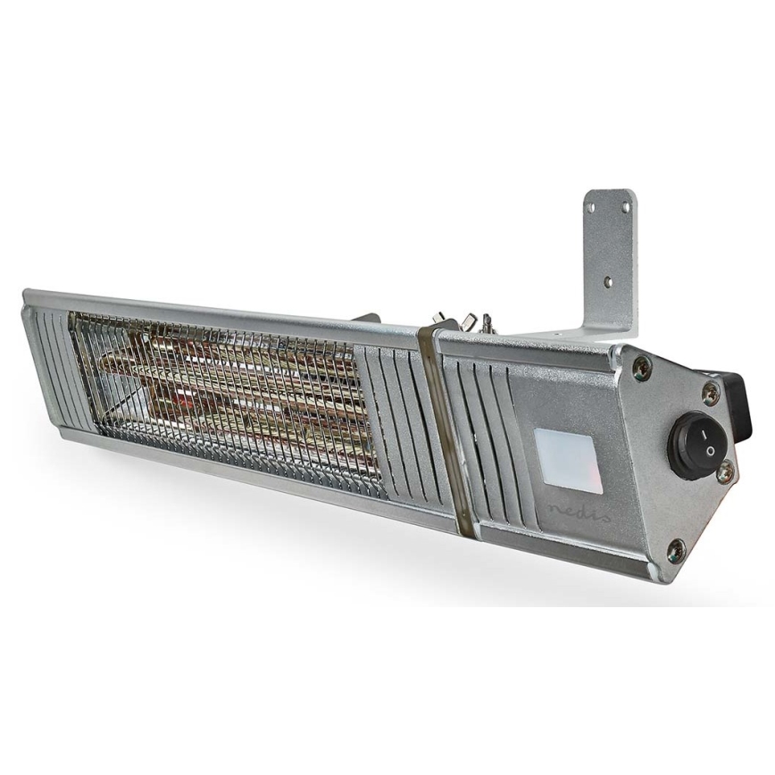 Lauko šildytuvas 100W/2000W/230V IP65 + valdymo pultas