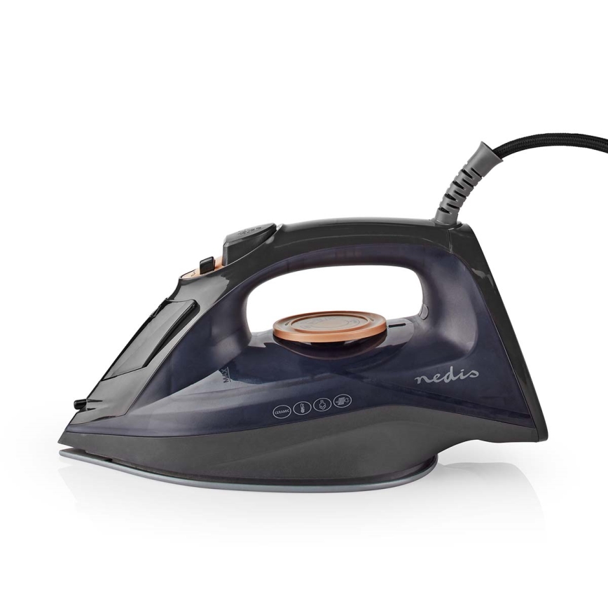 Lygintuvas su garais 2200W/230V juodas