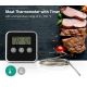 Mėsos termometras su ekranu ir laikmačiu 0-250 °C 1xAAA