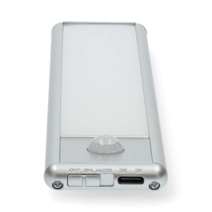 LED įkraunamos spintelės apšvietimas su jutikliu LED/1W/1100 mAh 3000K