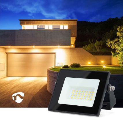 LED prožektorius su kištuku LED/20W/230V 4000K IP65