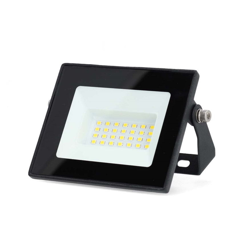 LED prožektorius su kištuku LED/20W/230V 4000K IP65