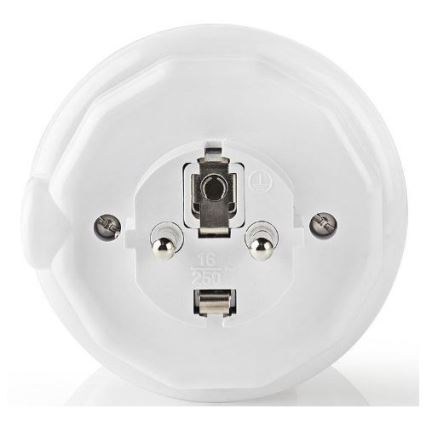 LED Naktinis šviestuvas su jutikliu LED/0,6W/230V