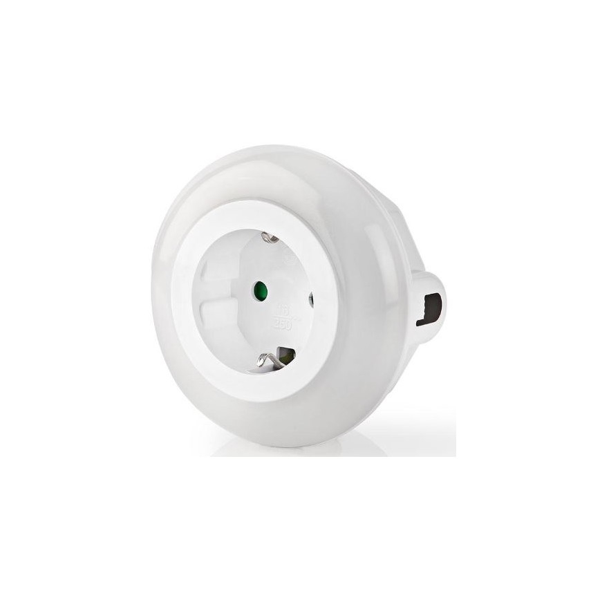 LED Naktinis šviestuvas su jutikliu LED/0,6W/230V