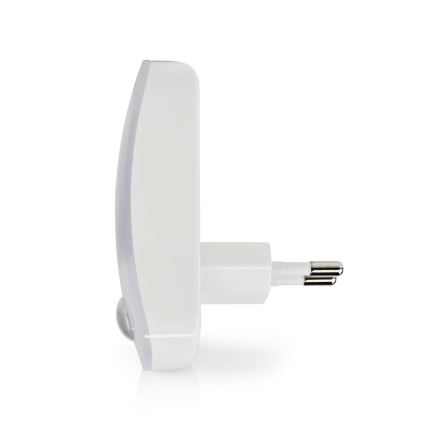 LED Orientacinė lemputė su judesio ir prieblandos jutikliu LED/0,55W/230V balta