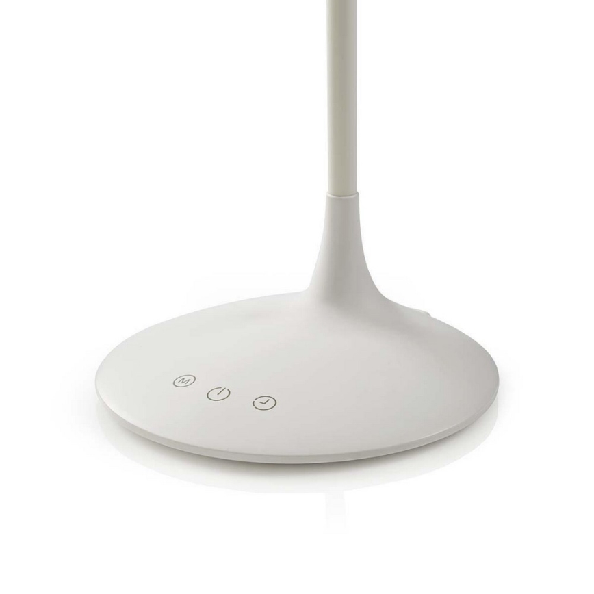 LED reguliuojama stalinė lempa LED/6W/5V 2200 mAh balta