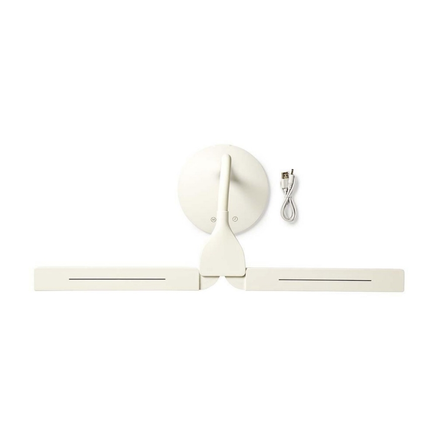 LED reguliuojama stalinė lempa LED/6W/5V 2200 mAh balta