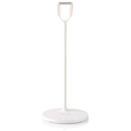 LED pritemdoma jutiklinė lanksti stalinė lempa su 15W belaidžiu įkrovimu Qi LED/5,5W/230V 2700-6500K balta