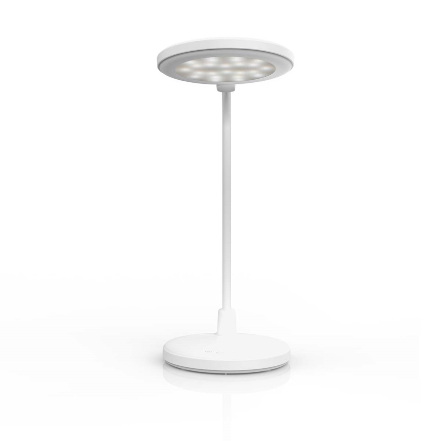 LED dimeriuojama įkraunama jutiklinė lempa su veidrodžiu LED/6W/1200 mAh 3000/4000/5700K CRI 90 balta