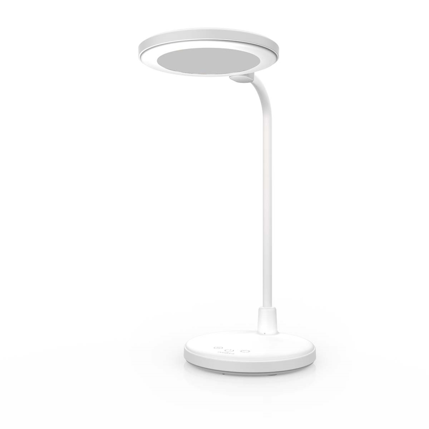 LED dimeriuojama įkraunama jutiklinė lempa su veidrodžiu LED/6W/1200 mAh 3000/4000/5700K CRI 90 balta