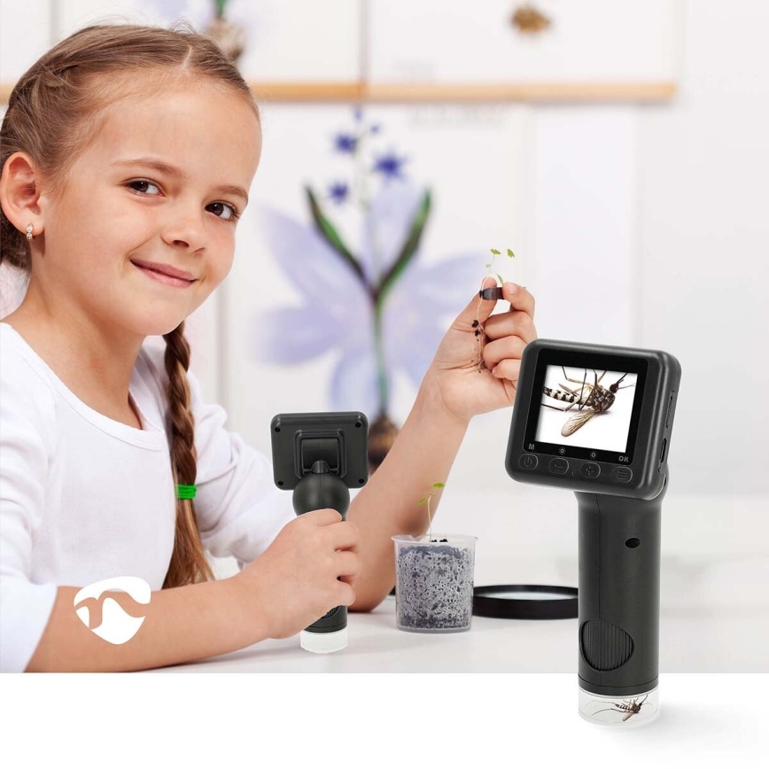 Mikroskopinis rechargeable skaitmeninis Kamera 1080p 30fps 48MP 1000 mAh