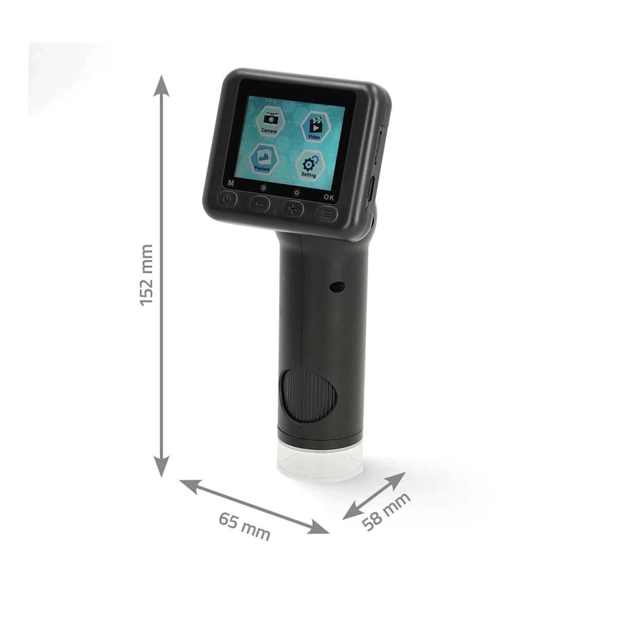 Mikroskopinis rechargeable skaitmeninis Kamera 1080p 30fps 48MP 1000 mAh