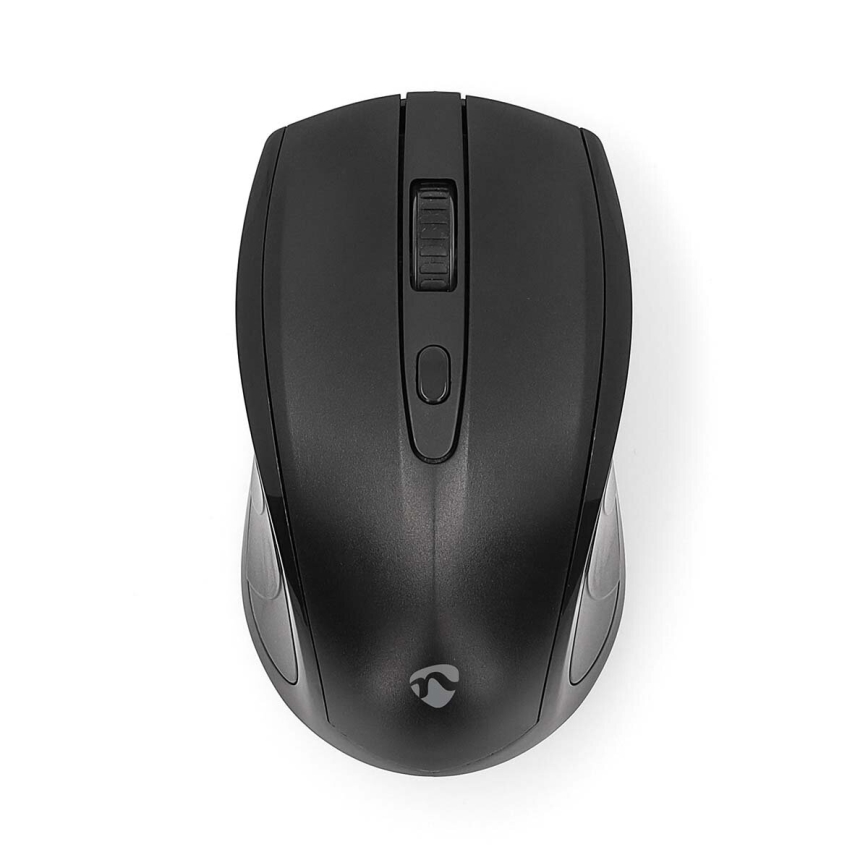 Belaidė pelė 800/1200/1600 DPI 2xAAA juoda