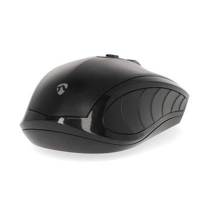 Belaidė pelė 800/1200/1600 DPI 2xAAA juoda