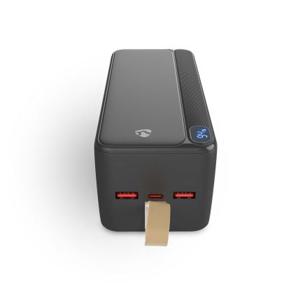 Išorinė baterija su LED ekranu ir Power Delivery, 30 000 mAh