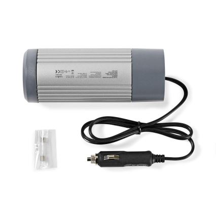 Įtampos keitiklis 100W/12/230V + USB