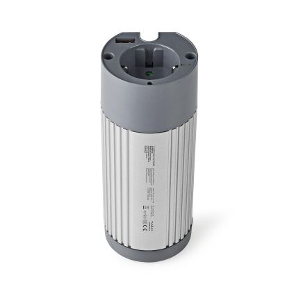 Įtampos keitiklis 100W/12/230V + USB