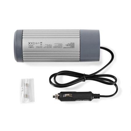 Įtampos keitiklis 100W/24/230V + USB