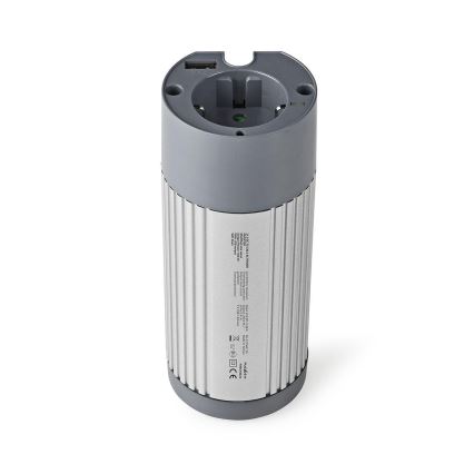 Įtampos keitiklis 100W/24/230V + USB