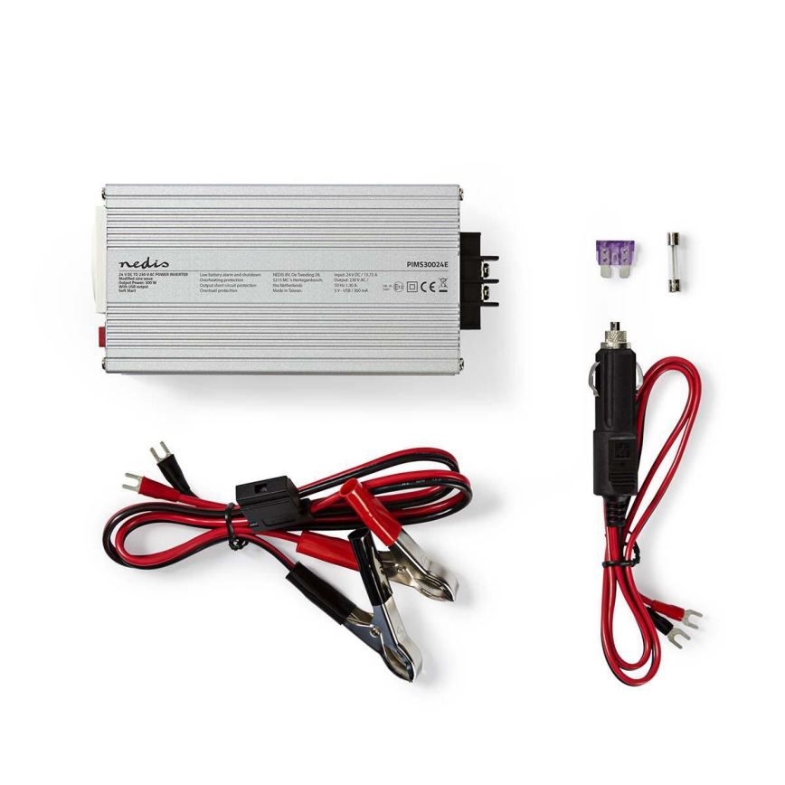 Įtampos keitiklis 300W/24/230V