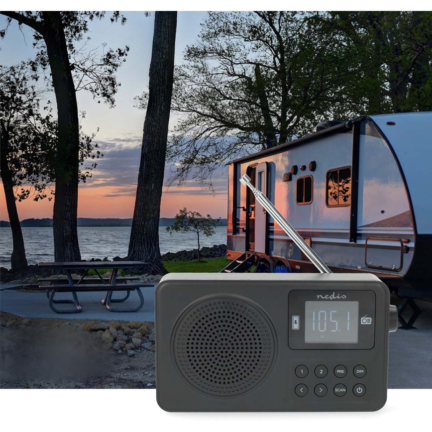 FM radijas 2W/5V 1900 mAh