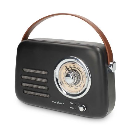 Retro FM radijas 3W/5V 1500 mAh