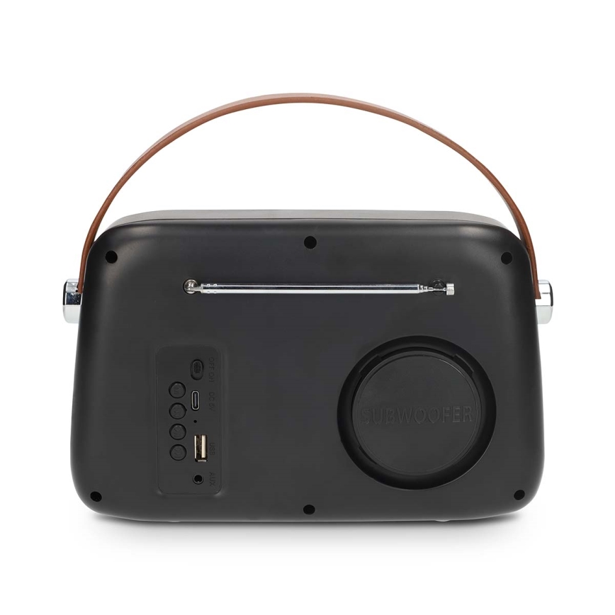 Retro FM radijas 3W/5V 1500 mAh