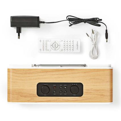 Daugiafunkcis interneto radijas 34W/230V DAB+ FM Wi-Fi Bluetooth USB + VP