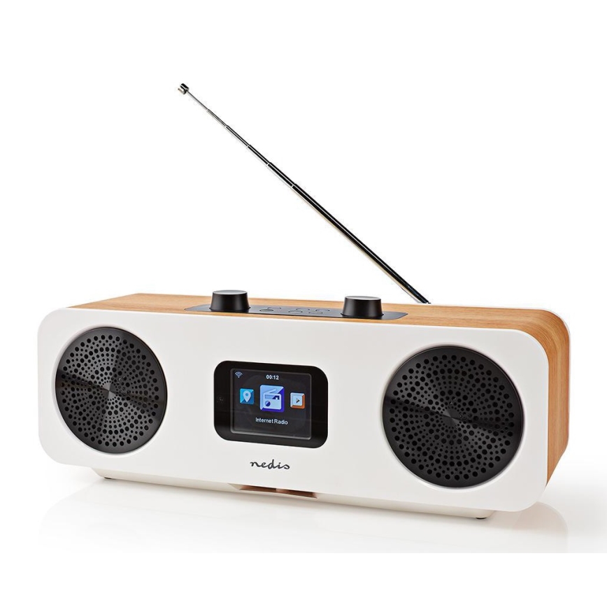 Daugiafunkcis interneto radijas 34W/230V DAB+ FM Wi-Fi Bluetooth USB + VP