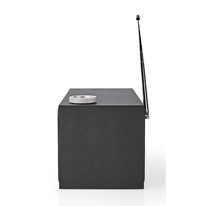 Nedis RDIN3000BK - Daugiafunkcis interneto radijas 18W/230V FM Wi-Fi Bluetooth+ VP