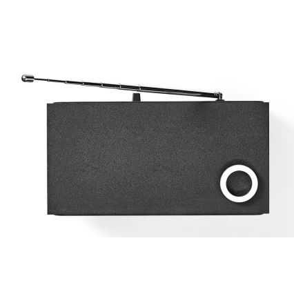 Nedis RDIN3000BK - Daugiafunkcis interneto radijas 18W/230V FM Wi-Fi Bluetooth+ VP