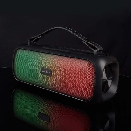 LED RGB įkraunamas garsiakalbis 45W/3000 mAh IPX5