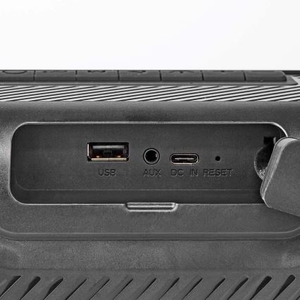 LED RGB įkraunamas garsiakalbis 45W/3000 mAh IPX5