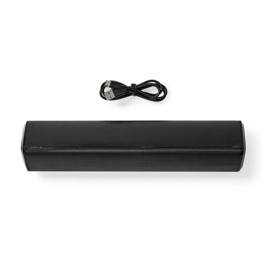 LED RGB įkraunamas garsiakalbis 18W/1200 mAh