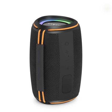 LED Įkraunamas garsiakalbis 40W/1200 mAh IPX4 juodas