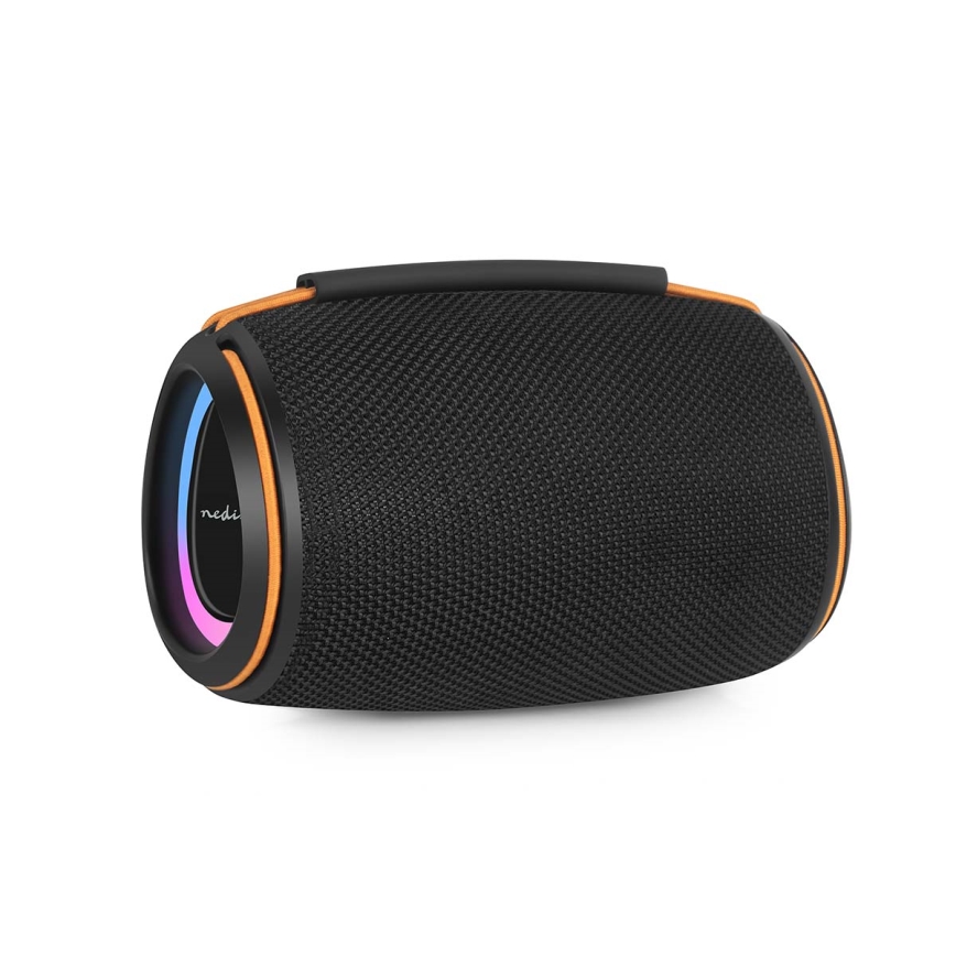 LED Įkraunamas garsiakalbis 40W/1200 mAh IPX4 juodas