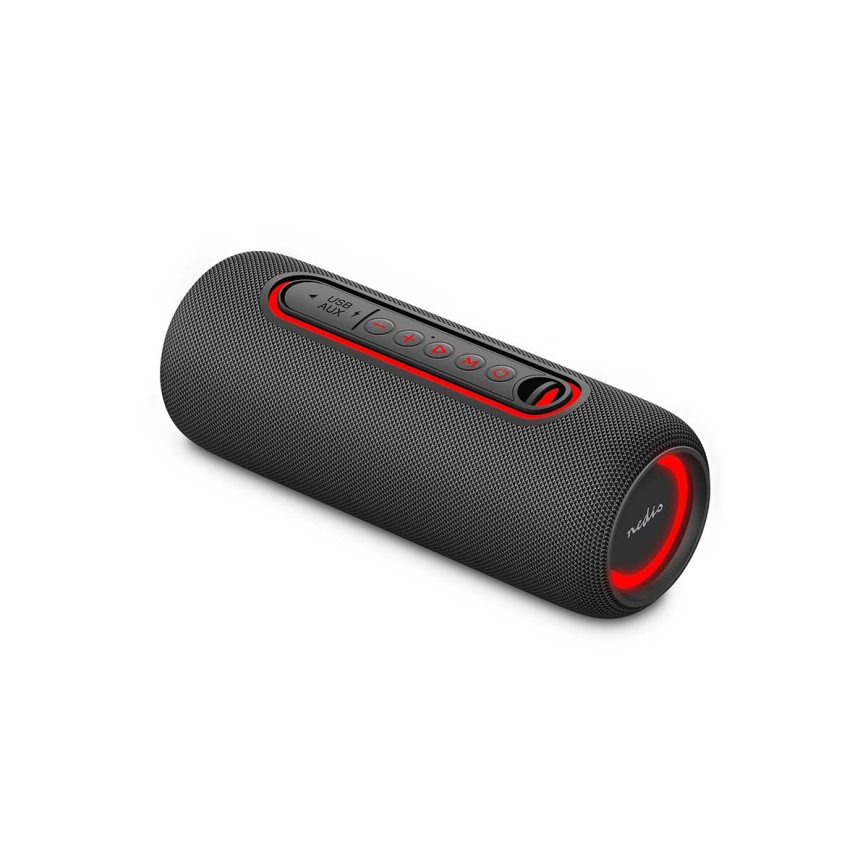 LED RGB įkraunamas garsiakalbis 30W/2000 mAh IPX5