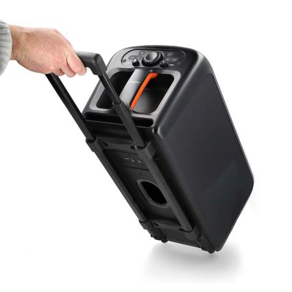 Įkraunamas LED RGB garsiakalbis 240W/4000 mAh + nuotolinio valdymo pultas