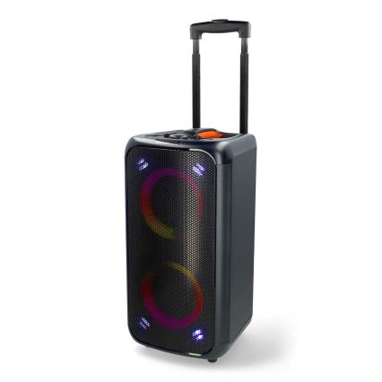 Įkraunamas LED RGB garsiakalbis 240W/4000 mAh + nuotolinio valdymo pultas
