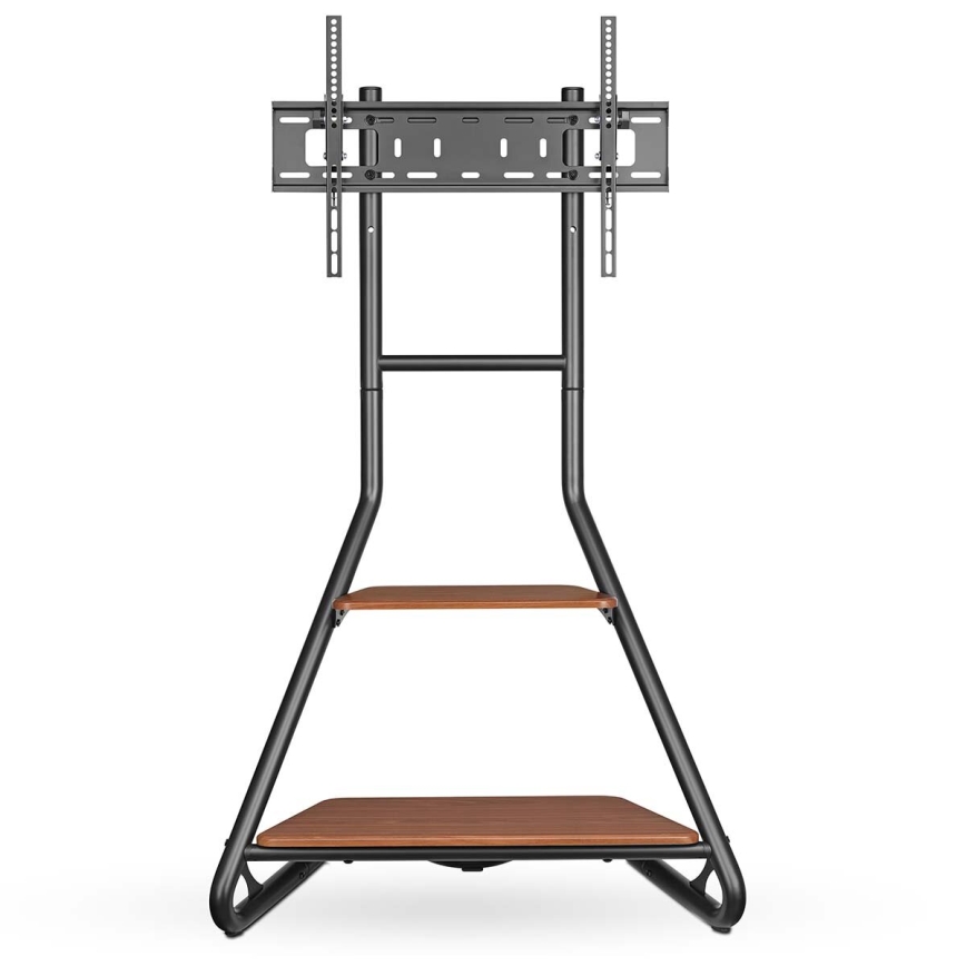 Grindinis stovas televizoriui 37-75" juoda/ruda