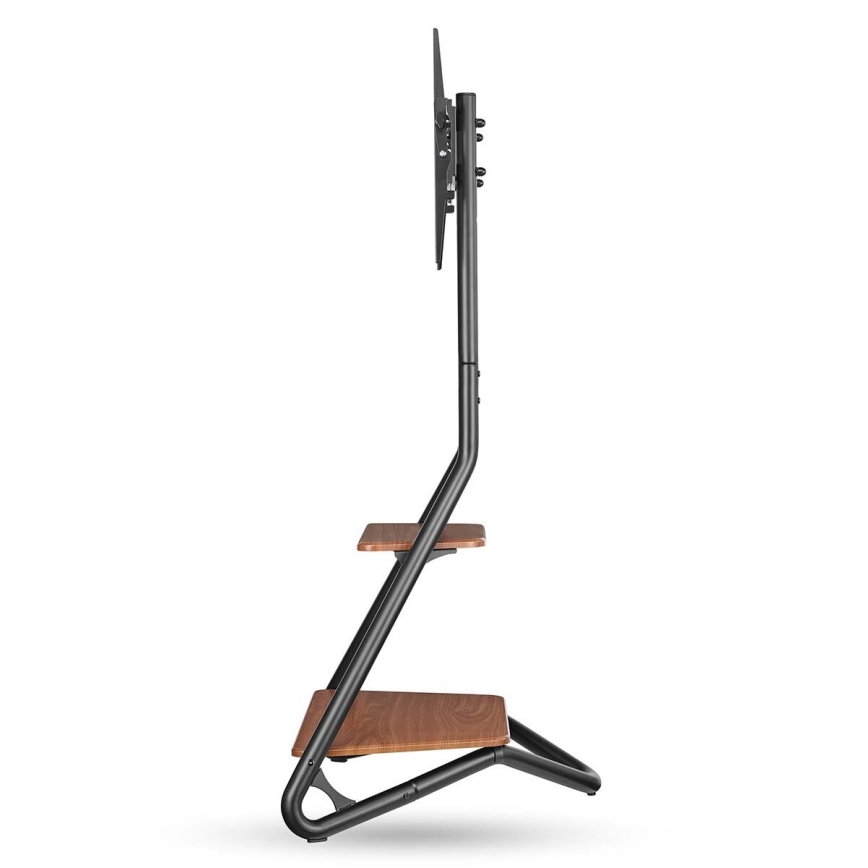 Grindinis stovas televizoriui 37-75" juoda/ruda