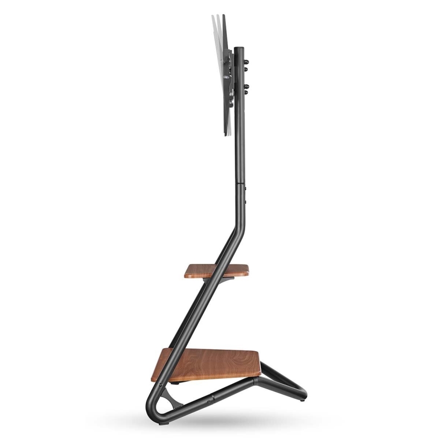 Grindinis stovas televizoriui 37-75" juoda/ruda