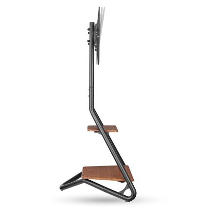 Grindinis stovas televizoriui 37-75" juoda/ruda