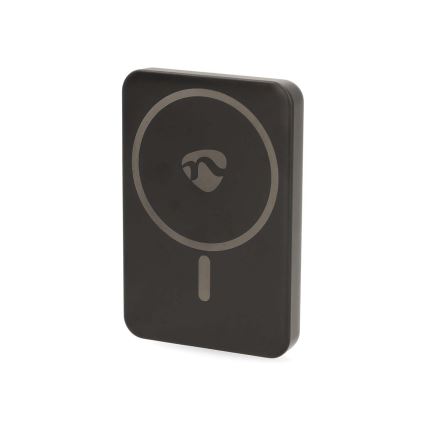 Išorinė baterija 2in1 MagSafe 5000 mAh juoda