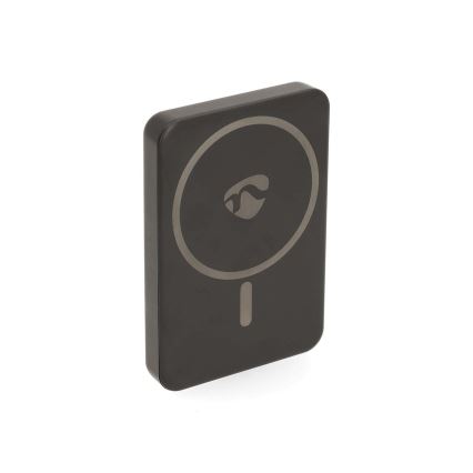 Išorinė baterija 2in1 MagSafe 5000 mAh juoda
