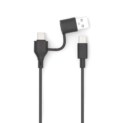 Išorinė baterija 2in1 MagSafe 5000 mAh juoda